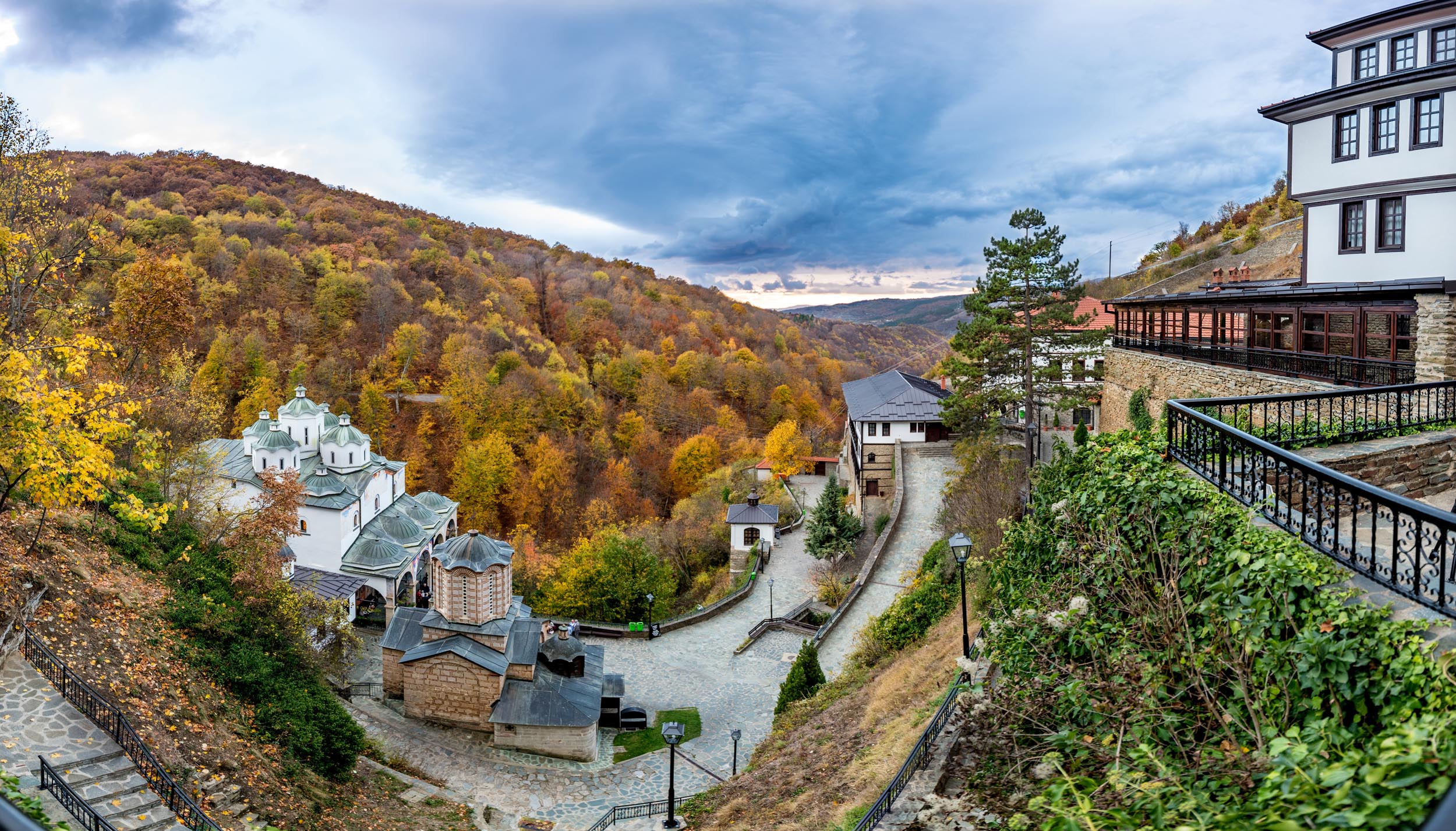 Landscape Photography Monastery in Macedonia